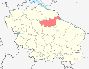 Туркменский муниципальный район на карте