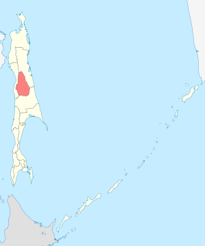 Тымовский городской округ на карте