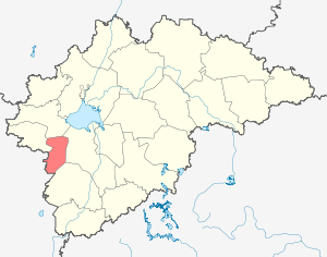 Волотовский муниципальный район на карте