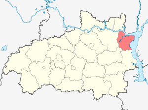 Юрьевецкий район на карте
