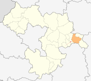 Община Пирдоп на карте