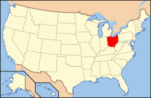 Округ Франклин, карта