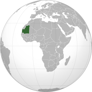 Mauritania (orthographic projection).svg