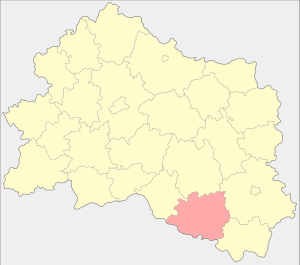 Колпнянский район на карте