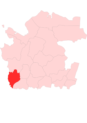 Каргопольский муниципальный район на карте