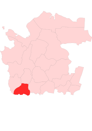 Коношский муниципальный район на карте