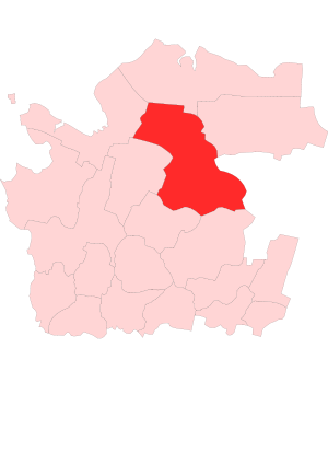 Пинежский муниципальный район на карте