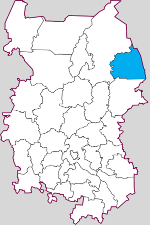 Седельниковский район на карте