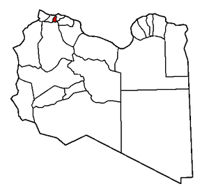 Эль-Джифара на карте