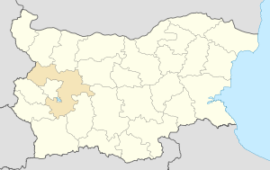 Софийская область на карте