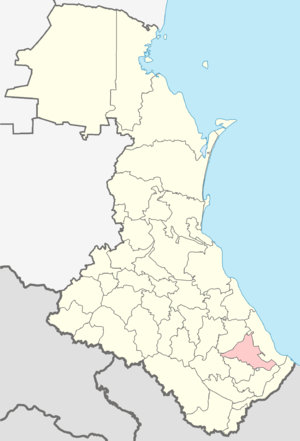 Табасаранский район на карте