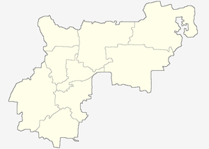 Тихвинский район, карта