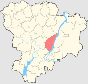 Дубовский муниципальный район на карте
