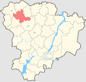 Новоаннинский муниципальный район на карте