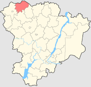 Новониколаевский район на карте