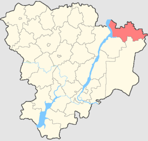 Старополтавский район на карте