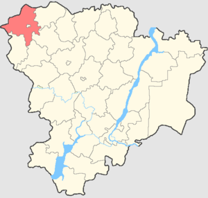 Урюпинский район на карте