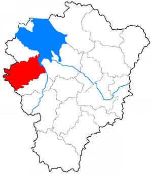 Некоузский муниципальный район на карте