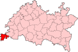 Дрожжановский район на карте