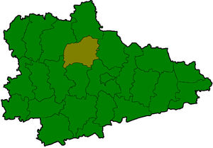 Каргапольский район на карте