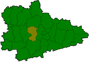 Юргамышский район на карте