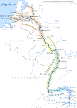 Карта Рейна