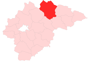 Любытинский муниципальный район на карте