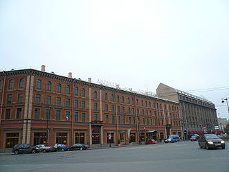 Фасад по Исаакиевской площади