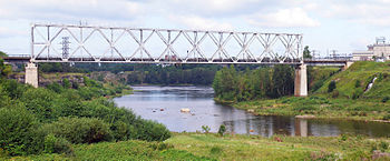 Мост через р. Нарву