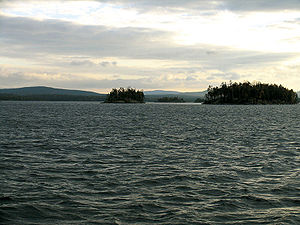 Вид озера