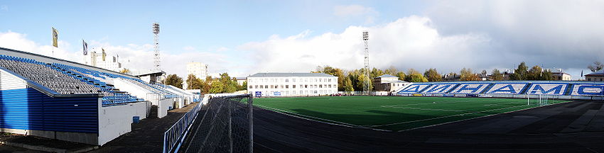 2009 год. Панорама стадиона.