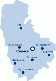Сюмсинский район, карта