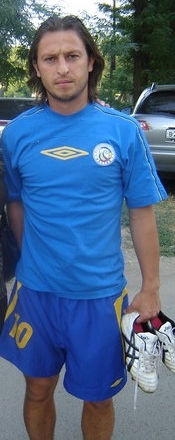 Максим Бузникин после тренировки в «Ростове» (24 июля 2007)